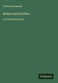 Produktbild: Reden und Schriften