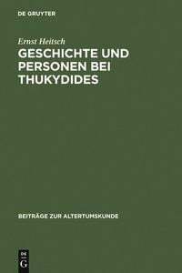 Produktbild: Geschichte und Personen bei Thukydides