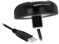Produktbild: Navilock NL-8004U GPS Empf&auml;nger Schwarz 1St.