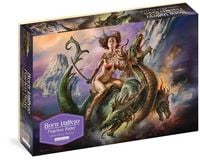 Produktbild: Boris Vallejo Fearless Rider 1,000-Piece Puzzle