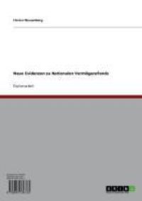 Produktbild: Neue Evidenzen zu Nationalen Verm&ouml;gensfonds