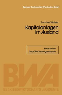 Produktbild: Kapitalanlagen im Ausland