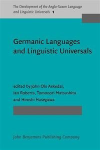 Produktbild: Germanic Languages and Linguistic Universals