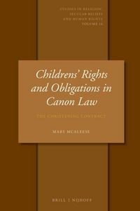 Produktbild: Children's Rights and Obligations in Canon Law