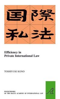 Produktbild: Efficiency in Private International Law