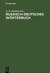 Produktbild: Russisch-deutsches W&ouml;rterbuch