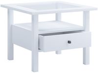 Produktbild: Holz Sofatisch Couchtisch Schublade Lingis M