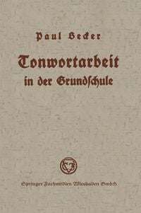 Produktbild: Tonwortarbeit in der Grundschule