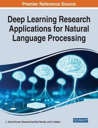 Produktbild: Deep Learning Research Applications for Natural Language Processing