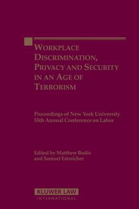 Produktbild: Workplace Discrimination, Privacy and Security in an Age of Terrorism