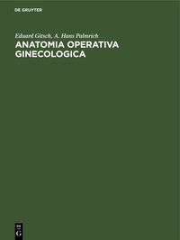 Produktbild: Anatomia operativa ginecologica
