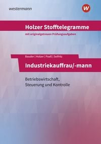 Produktbild: Holzer Stofftelegr. Industriekauf. Aufg. BW