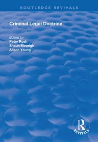 Produktbild: Criminal Legal Doctrine