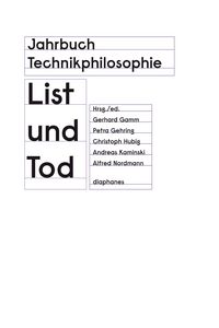 Produktbild: Jahrbuch Technikphilosophie 2016