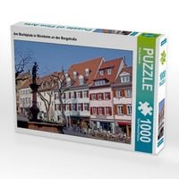 Produktbild: CALVENDO Puzzle Am Marktplatz in Weinheim an der Bergstra&szlig;e | 1000 Teile Lege-Gr&ouml;&szlig;e 64x48cm Foto-Puzzle f&uuml;r gl&uuml;ckliche Stunden
