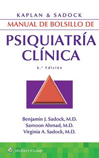 Produktbild: Sadock, B: Kaplan & Sadock : manual de bolsillo de psiquiatr