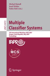 Produktbild: Multiple Classifier Systems