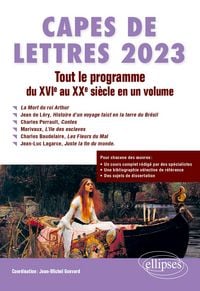 Produktbild: CAPES de Lettres 2023