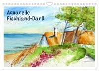 Produktbild: Aquarelle - Fischland-Dar&szlig; (Wandkalender 2027 DIN A4 quer), CALVENDO Monatskalender