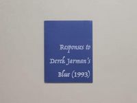Produktbild: Responses to Derek Jarman's Blue (1993)