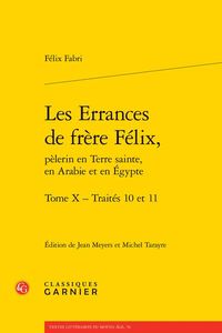 Produktbild: Les errances de fr&egrave;re F&eacute;lix, p&egrave;lerin en Terre sainte, en Arabie et