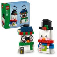 Produktbild: LEGO Deko-Schneem&auml;nner Modellbausatz zum Aufstellen oder als Deko 40812