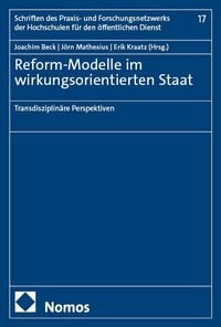Produktbild: Reform-Modelle im wirkungsorientierten Staat