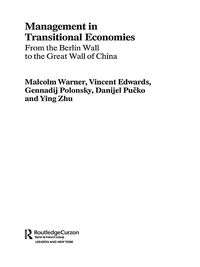 Produktbild: Management in Transitional Economies