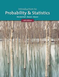 Produktbild: Introduction to Probability and Statistics