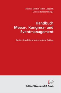 Produktbild: Handbuch Messe-, Kongress- und Eventmanagement.