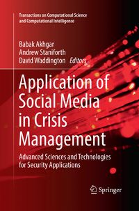 Produktbild: Application of Social Media in Crisis Management