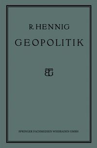 Produktbild: Geopolitik