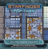 Produktbild: Engle, J: Starfinder Flip-Tiles: City Alien Quarter Expansio