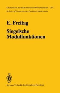 Produktbild: Siegelsche Modulfunktionen