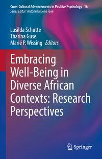 Produktbild: Embracing Well-Being in Diverse African Contexts: Research Perspectives