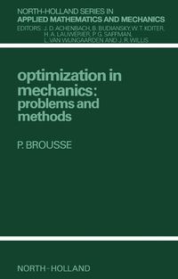 Produktbild: Optimization in Mechanics