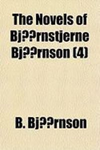 Produktbild: The Novels of Bjrnstjerne Bjrnson (4)