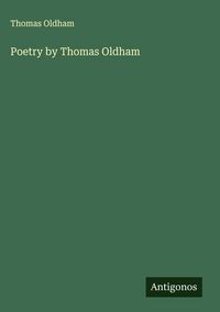 Produktbild: Poetry by Thomas Oldham