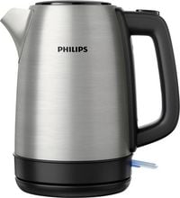 Produktbild: Philips Home HD9350/90 Daily Wasserkocher Edelstahl, Schwarz Fassungsverm&ouml;gen: 1.7 l