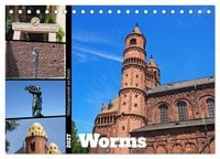 Produktbild: Worms-Nibelungenstadt am Rhein (Tischkalender 2027 DIN A5 quer), CALVENDO Monatskalender