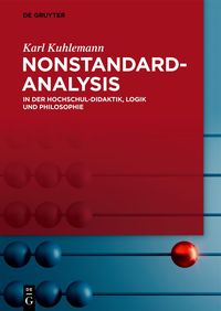 Produktbild: Nonstandard-Analysis