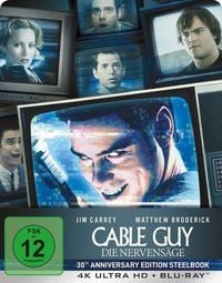 Produktbild: Cable Guy - Die Nervens&auml;ge - 30th Anniversary Edition - Steelbook (4K Ultra HD + Blu-ray) [2 BRs]