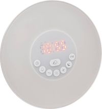 Produktbild: TFA Dostmann 60.2019.02 Quarz Wecker Wei&szlig;