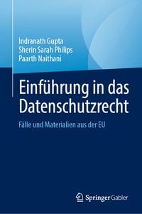 Produktbild: Einf&uuml;hrung in das Datenschutzrecht