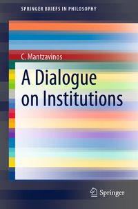 Produktbild: A Dialogue on Institutions