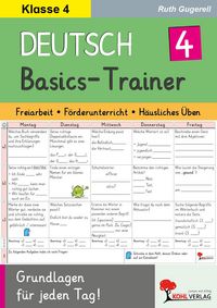 Produktbild: Deutsch-Basics-Trainer / Klasse 4