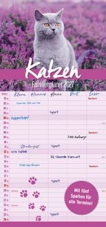 Produktbild: Katzen Familienplaner 2027
