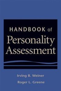 Produktbild: Handbook of Personality Assessment