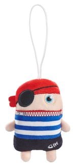 Produktbild: Sorgenfresser: Jolly, 8 cm, Pl&uuml;sch Anh&auml;nger