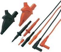 Produktbild: VOLTCRAFT Sicherheits-Messleitungs-Set 1.20m Schwarz, Rot MS-5